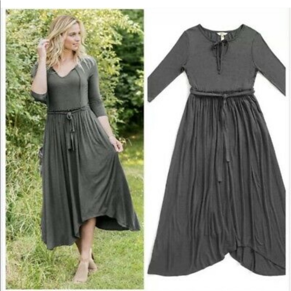 🌻4 for $25🌻 Matilda Jane Gray Maxi Dress